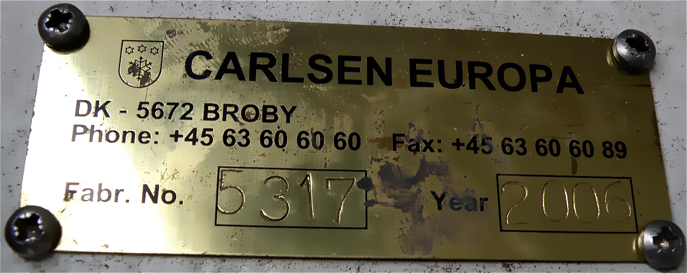 автофургон-мороженица CARLSEN EUROPA