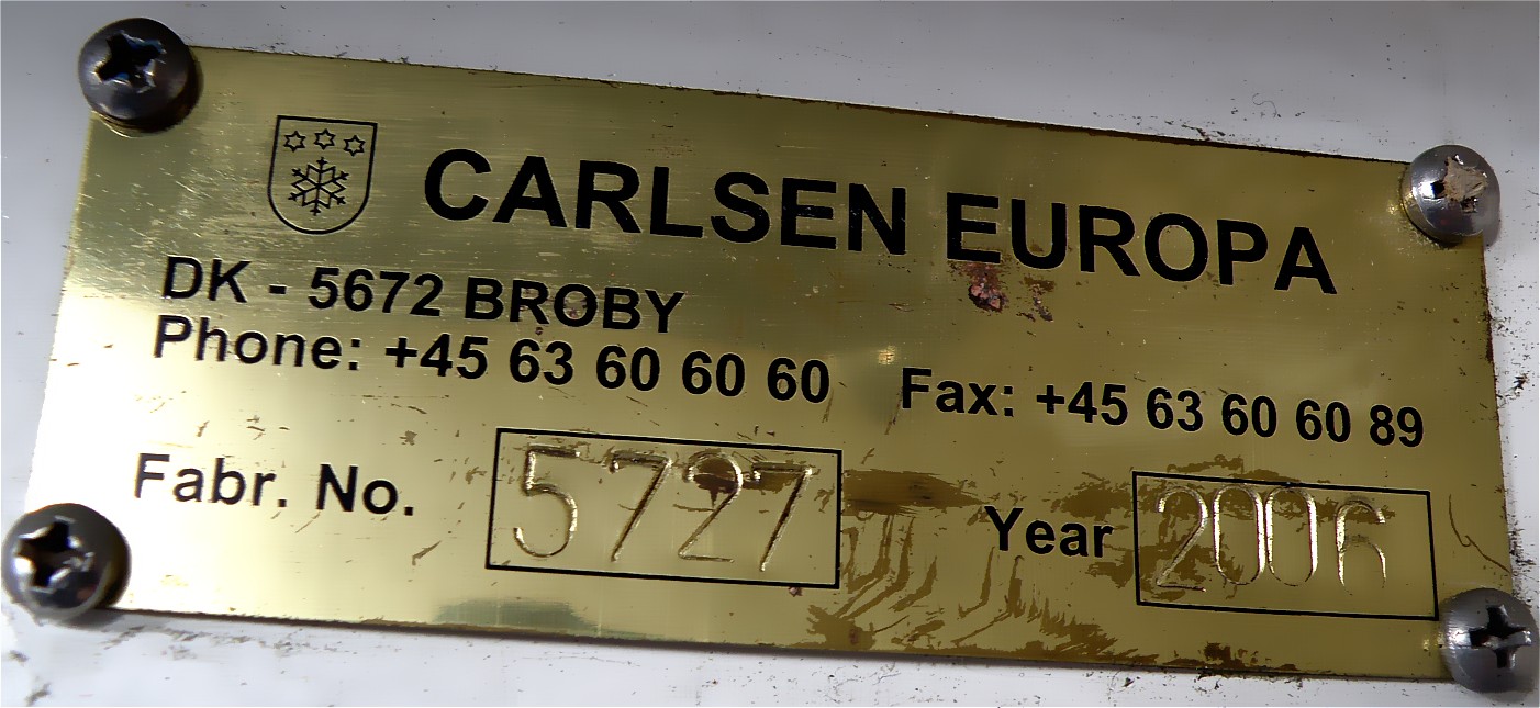 автофургон-мороженица CARLSEN EUROPA