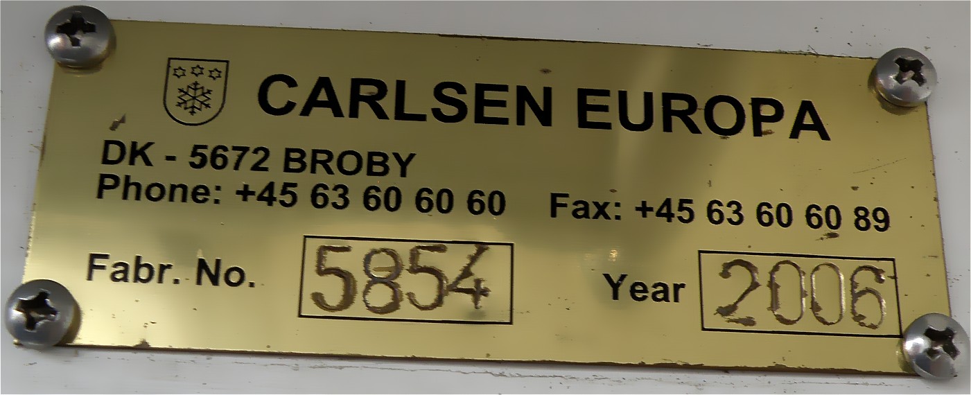 автофургон-мороженица CARLSEN EUROPA